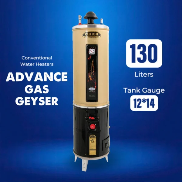 Canon Gas Water Heater 130Ltr Advance