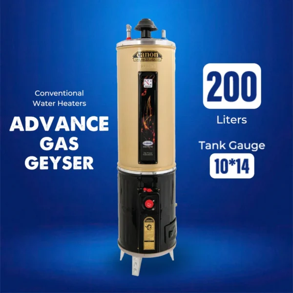 Canon Gas Water Heater 200Ltr Advance