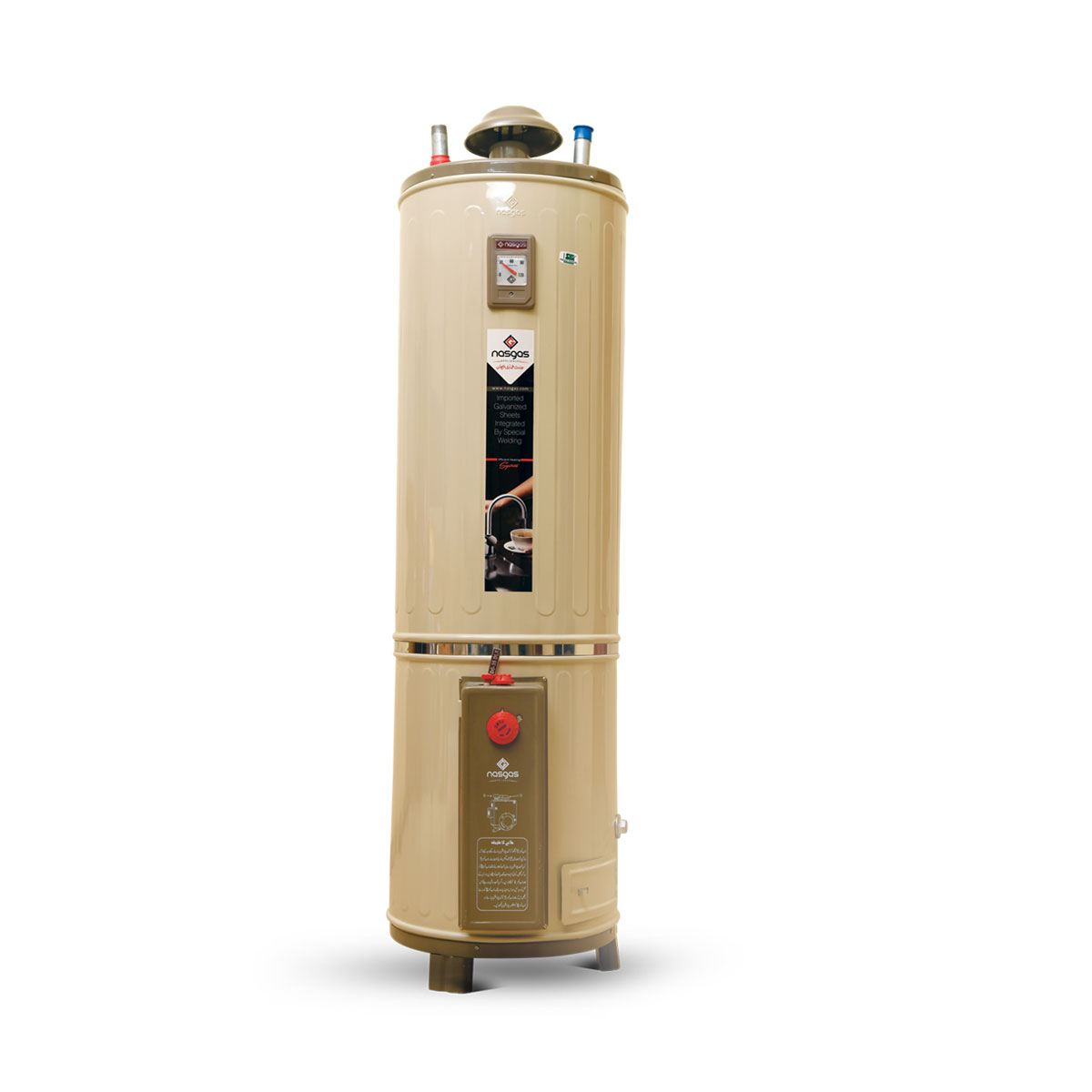 Nasgas Gas Water Heater 35-Gallons Deluxe