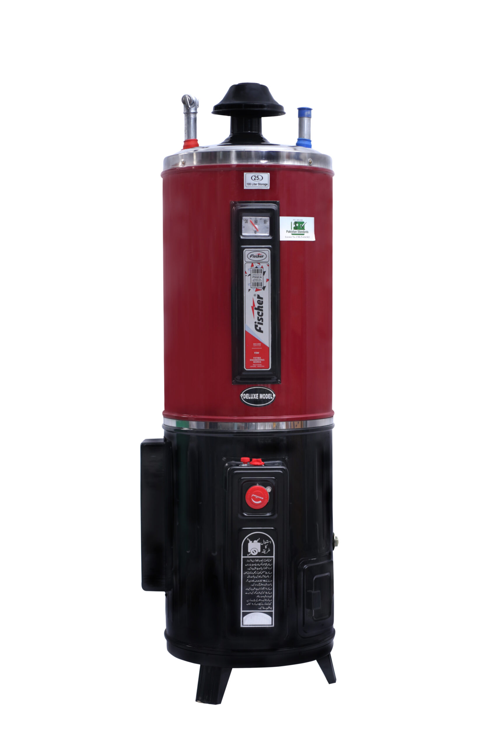 Fischer Hybrid (Electric Gas Geyser) Geyser 25 Gallon