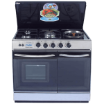 Cooking Range 3 Brass Burner Plus Deep Fryer