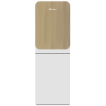 1051 Glass Door Beige With Refrigerator