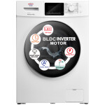 Generaltec GWF8T14K Front Load Automatic Washing Machine 8KG Capacity