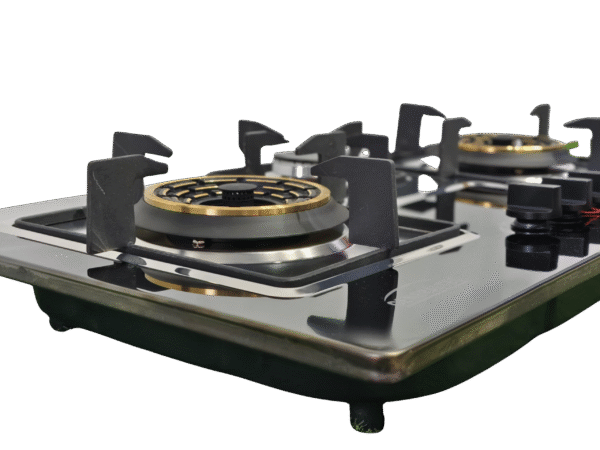GeneralTec Gas Hob 3 Burners Brass - Image 5